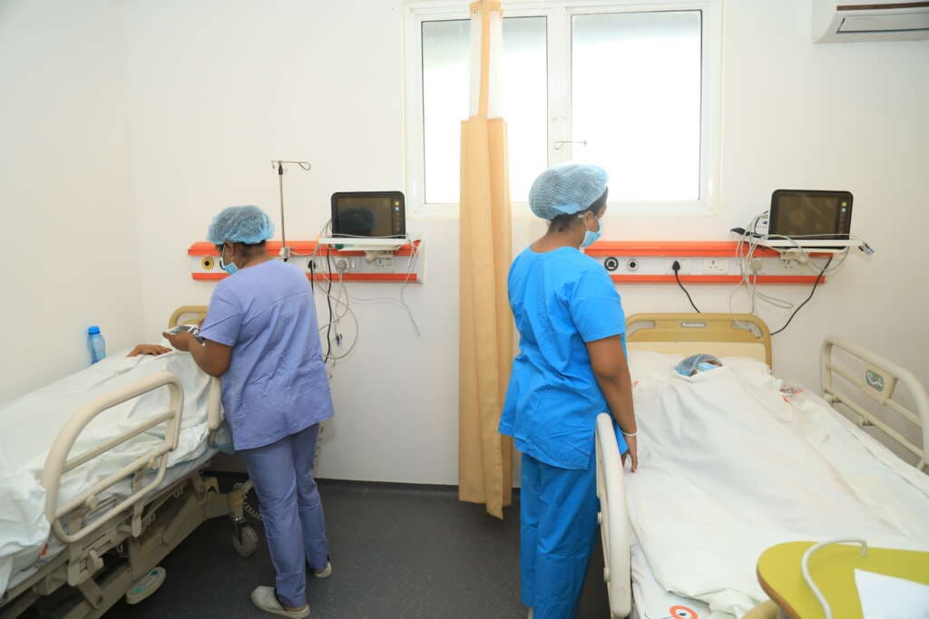 Embryo transfer setting