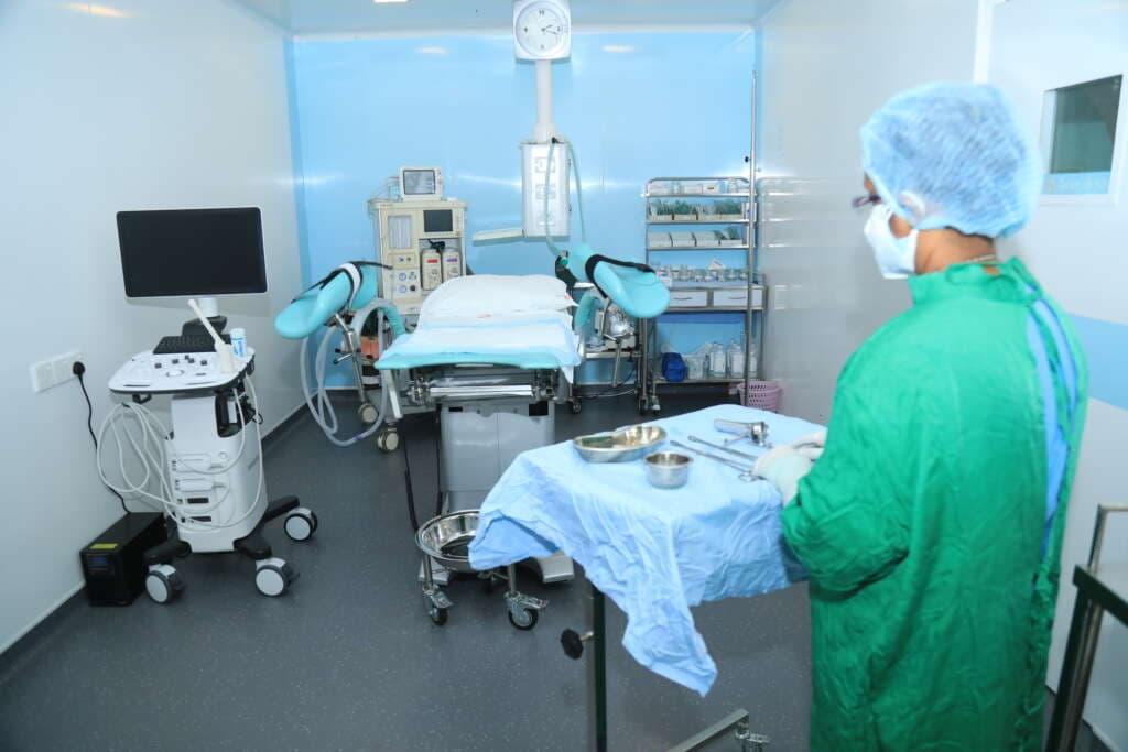 3. Egg retrieval: Mature eggs are collected in a short procedure and moved immediately to the IVF laboratory.